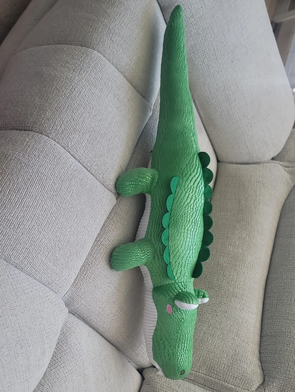 Cute Green Crocodile Plush Toy - Soft Alligator Doll